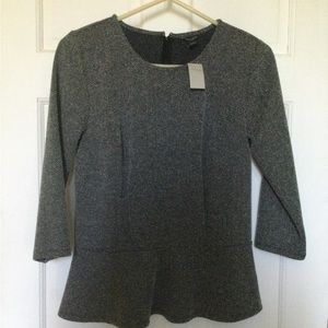 Ann Taylor peplum top